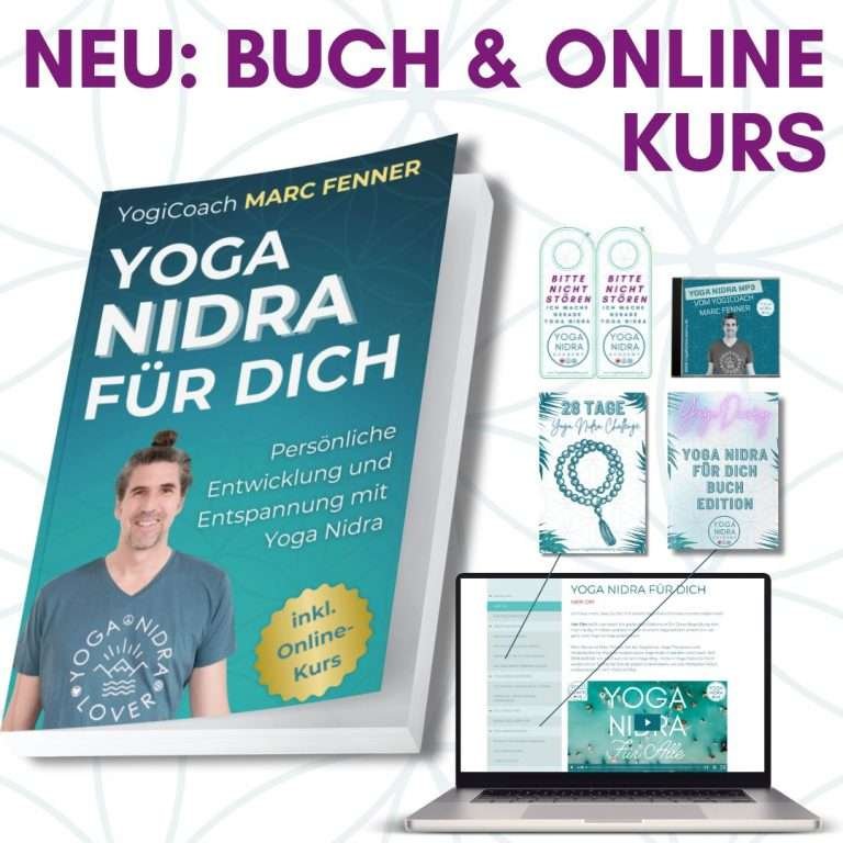 NEU: Yoga Nidra Buch von YogiCoach Marc Fenner inkl. Gratis Online Kurs