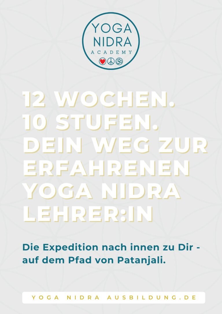 E-Book 12 Wochen 10 Stufen zur erfahrenen Yoga Nidra Leherin mit Marc Fenner